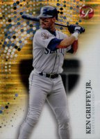 2022 Topps Pristine #23 Ken Griffey Jr. Pristine Gold Refractor Baseball Card
