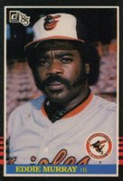 1985 Donruss #47 Eddie Murray Baseball Card