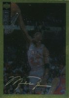 1994 Collector's Choice #240 Michael Jordan Gold Signature Basketball Card