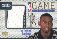 1997 Upper Deck Game Jerseys #GJ4 Anfernee Hardaway Basketball Card