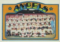 1972 Topps #71 Angels Team Baseball Card