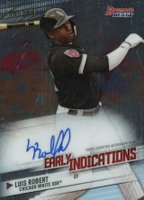 2018 Bowman's Best Early Indications Autograph #EIALR Luis Robert Baseball Card