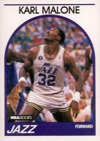 1989 Hoops #30 Karl Malone Basketball Card