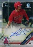 2019 Bowman Chrome Prospects Autographs #CPALS Livan Soto Refractor Baseball Card