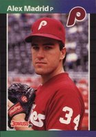 1989 Donruss #604 Alex Madrid Baseball Card