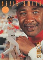 1996 Studio Press Proof #22 Ozzie Smith Bronze Baseball Card
