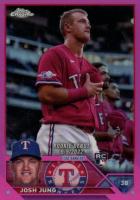 2023 Topps Chrome Update #USC51 Josh Jung Pink Refractor Baseball Card