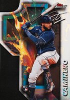 2024 Topps Finest Finest Firsts #FFD3 Junior Caminero Baseball Card