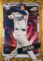 2024 Topps Chrome Cosmic #196 Shohei Ohtani Gold Interstellar Refractor Baseball Card