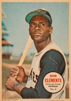 1968 O-Pee-Chee Pin-Ups #4 Roberto Clemente Baseball Card