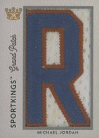 2018 SportKings Grand Patch #SPV1-MJ4 Michael Jordan Basketball Card
