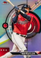 2023 Topps Finest #66 Bo Naylor Refractor Baseball Card