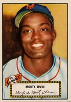 1952 Topps #26 Monte Irvin Red Back Baseball Card