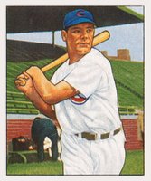 1950 Bowman #169 Hank Edwards Baseball Card