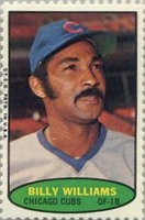 1974 Topps Stamps # Billy Williams Baseball Card