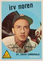 1959 Topps #59 Irv Noren Baseball Card