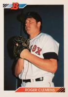 1992 Bowman #691 Roger Clemens Baseball Card