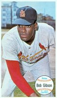 1964 Topps Giants #41 Bob Gibson Baseball Card