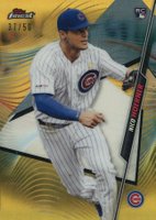 2020 Finest #45 Nico Hoerner Gold Refractor Baseball Card