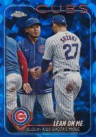 2024 Topps Chrome Sapphire Update Series #205 Seiya Suzuki/Shota Imanaga Baseball Card