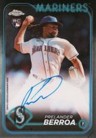 2024 Topps Chrome Rookie Autographs #RAPB Prelander Berroa Baseball Card