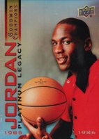 2021 Goodwin Champions Michael Jordan Platinum Legacy #2 Michael Jordan Basketball Card