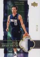 2003 Upper Deck Exquisite Collection #7-P Steve Nash Patch Basketball Card