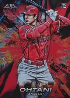 2018 Topps Fire  #150 Shohei Ohtani Flame Baseball Card
