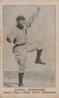 1921 Clarks Bread # Hugh Jennings Baseball Card