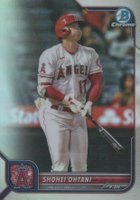 2022 Bowman Chrome #71 Shohei Ohtani Refractor Baseball Card