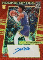 2023 Panini Donruss Optic Rookie Optics Autographs #ROAKEY Keyonte George Choice Basketball Card