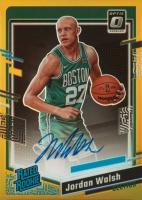 2023 Panini Donruss Optic #298 Jordan Walsh Signature-Gold Basketball Card