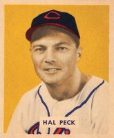 1949 Bowman #182 Hal Peck Baseball Card