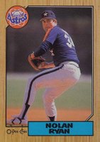 1987 O-Pee-Chee #155 Nolan Ryan Baseball Card