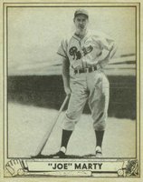 1940 Play Ball #216 Joe Marty Baseball Card