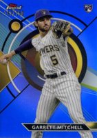 2023 Topps Finest #67 Garrett Mitchell Blue Baseball Card