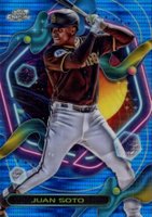 2023 Topps Cosmic Chrome #184 Juan Soto Blue Moon Baseball Card