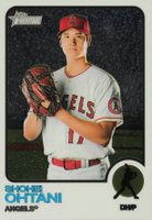 2022 Topps Heritage #150 Shohei Ohtani Chrome Baseball Card