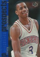 1996 SP #141 Allen Iverson Basketball Card