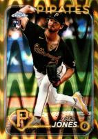 2024 Topps Chrome Update #USC143 Jared Jones Gold Raywave Baseball Card