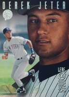 1996 Studio Press Proof #33 Derek Jeter Silver Baseball Card
