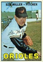 1967 Topps #345 Stu Miller Baseball Card