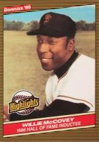 1986 Donruss Highlights #34 Willie McCovey Baseball Card