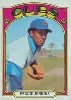 1972 Topps #410 Fergie Jenkins Baseball Card