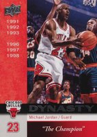 2008 Upper Deck Bulls Dynasty #CHI14 Michael Jordan Basketball Card