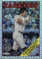 2023 Topps Silver Pack 1988 Chrome Promo #T88C61 Oswaldo Cabrera Baseball Card