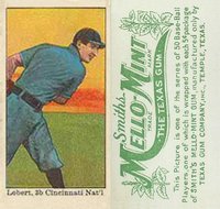 1910 Mello-Mint # Hans Lobert Baseball Card