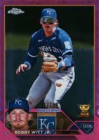 2023 Topps Chrome Logofractor Edition #176 Bobby Witt Jr. Baseball Card