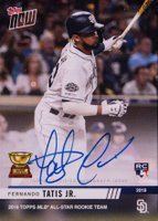 2019 Topps Now Off-Season MLB All-Star Rookie Team #RC5A Fernando Tatis Jr. Autograph Baseball Card