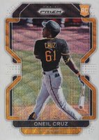2022 Panini Prizm #118 Oneil Cruz White Wave Prizm Baseball Card